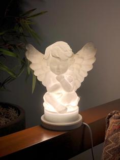 Angel Lamp 3D Printer Model