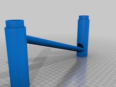 Marble Run Tall Straight 3D Printer Model