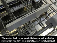 Dishwasher Rack Locks 3D Printer Model