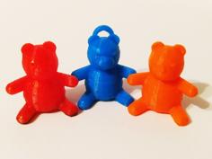 Tiny Teddy Bear 3D Printer Model