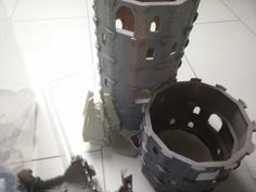 12-Sided Tower – Without Floor 3D Printer Model