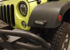 Jeep Wrangler Light Mount 3D Printer Model