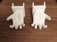 Pegboard Hands 3D Printer Model