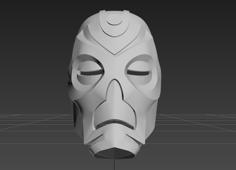 Skyrim Dragon Priest Mask 3D Printer Model