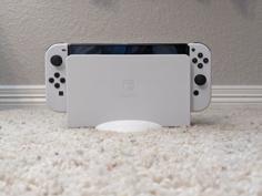 Nintendo Switch OLED Dock Cradle For Carpet 3D Printer Model