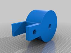 Screw-on Cupholder 3D Printer Model