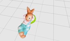 Easter Bunny 3D Printer Model