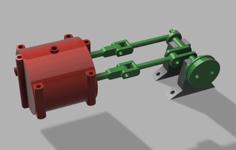 Air Powered Steam Engine 3D Printer Model