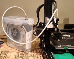 4L Filament Drybox Roller System 3D Printer Model