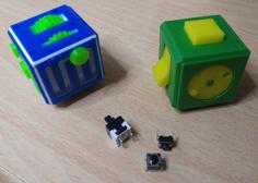 Printable Fidget Cube 3D Printer Model