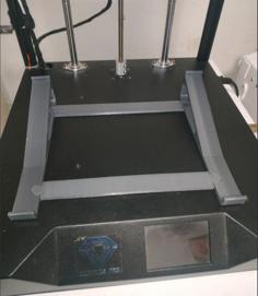 Collapsible Laptop Angle Stand 3D Printer Model