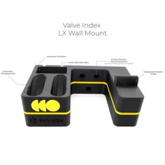 Valve Index LX Wall Mount 3D Printer Model