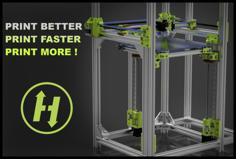 HevORT – Advanced DIY 3D Printer – Main Page 3D Printer Model