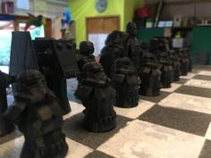 Star Wars Chess Set 3D Printer Model