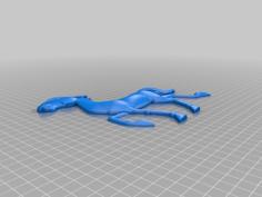 Horse Relief 3D Printer Model