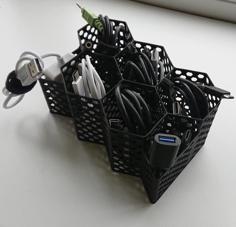 Cable Management Hive 3D Printer Model