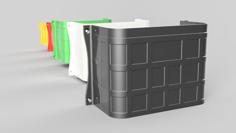 Simple Compartments For Shelfs, Doors, A Wall, .. 3D Printer Model