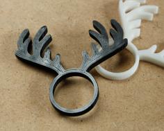 Deer Ring 3D Printer Model