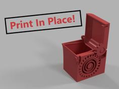 PRINT-IN-PLACE SPRING LOADED BOX 3D Printer Model