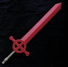 Finn’s Demon Blood Sword From Adventure Time 3D Printer Model