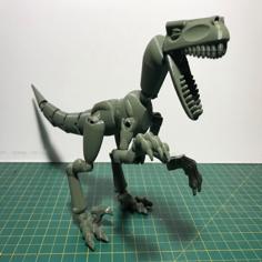 Velociraptor – TinkerCad Kit 3D Printer Model