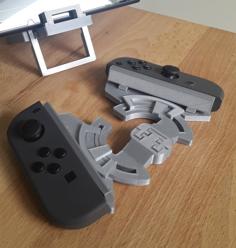 V2 Nintendo Switch 3-axis Adjustable Joy-Con Grip – Print In Place 3D Printer Model