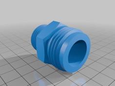 Garden Hose M X Npt M 1/2 3D Printer Model