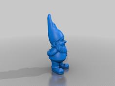 Geo Gnome Standing 3D Printer Model