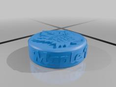 Toronto Maple Leafs Hockey Puck 3D Printer Model