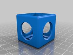 Puzzle 1a: Game SOMA [1] 3x3x3 With Box And Solution 3D Printer Model