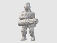 Freespace Merc (28mm/32mm Scale) 3D Printer Model