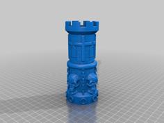 Goth-tower Candlestick 3D Printer Model