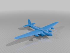 Petlyakov Pe-8 Russian Heavy Bomber 3D Printer Model