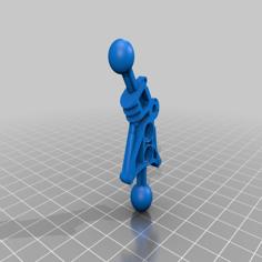 Toa Mata Leg 3D Printer Model