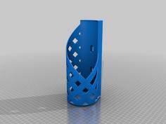 Parametric Bike Bottle Holder 3D Printer Model