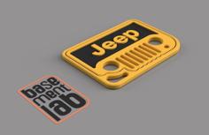 Jeep Classic – Key Chain – Portachiavi – Porte Clès – 钥匙链 3D Printer Model