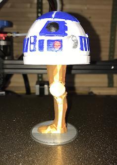 Christmas Story Star Wars Lamp 3D Printer Model