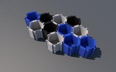 Hexagonal Container 3D Printer Model