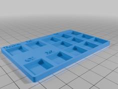 Personal Battle Tracker, Compact Format 3D Printer Model