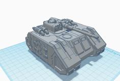 Paragon, Main Battle Tank 3D Printer Model