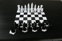 Simple Chess Board – Easy To Print 3D Printer Model