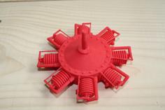 Radial Engine, 8 Cylinder 3D Printer Model