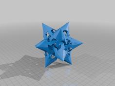 ESCHER STAR DODECAHEDRAL POLYKNOT 5 3D Printer Model