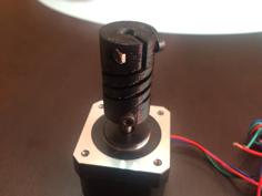 5mm Flex Shaft Coupler 3D Printer Model