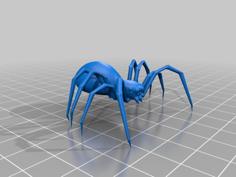 Grounded Orb Spider 3D Printer Model