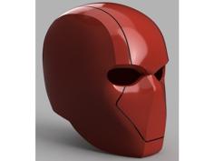 Red Hood Helmet (Batman) Smaller Pieces 3D Printer Model