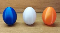 Large Egg 3D Printer Model