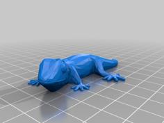 Low Poly Gecko 3D Printer Model