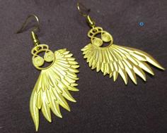 Owl Earring 3D Printer Model