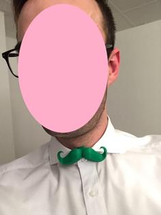 Mustache Bow Tie – The Stash (fixed) 3D Printer Model